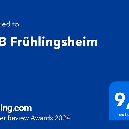 B&B Fruehlingsheim Racines Εξωτερικό φωτογραφία